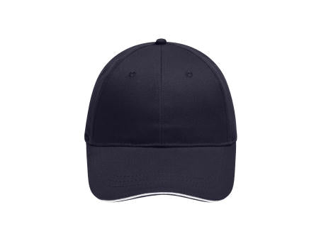 6 Panel Brushed Sandwich Cap - 6 Panel Sandwich Cap mit gebürsteter Oberfläche