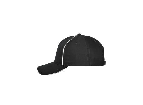 6 Panel Workwear Cap - SOLID - Hochwertige 6 Panel Cap mit reflektierenden Elementen (ohne Schutzfunktion/keine PSA)