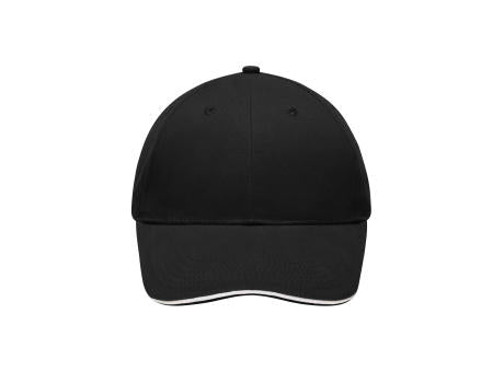 Light Brushed Sandwich Cap - Hochwertige, leichte und weiche 6 Panel Cap