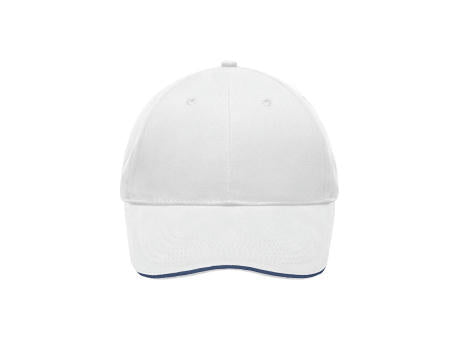 Light Brushed Sandwich Cap - Hochwertige, leichte und weiche 6 Panel Cap