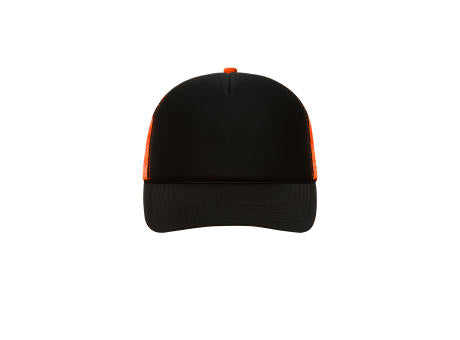 5 Panel Retro Mesh Cap - 5 Panel Cap mit retrogetreuer Zierkordel über dem Schild