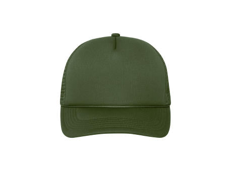 5 Panel Retro Mesh Cap - 5 Panel Cap mit retrogetreuer Zierkordel über dem Schild