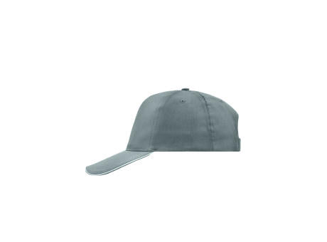 5 Panel Promo Sandwich Cap - 5 Panel Promo Cap mit kontrastfarbigem Sandwich