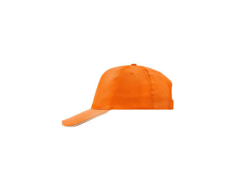 5 Panel Promo Sandwich Cap - 5 Panel Promo Cap mit kontrastfarbigem Sandwich