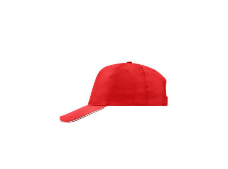 5 Panel Promo Sandwich Cap - 5 Panel Promo Cap mit kontrastfarbigem Sandwich