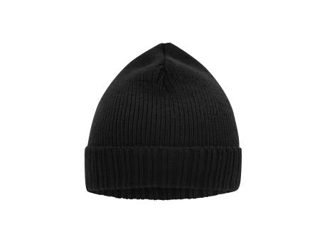 Basic Knitted Beanie - Promotion Strickmütze mit Umschlag