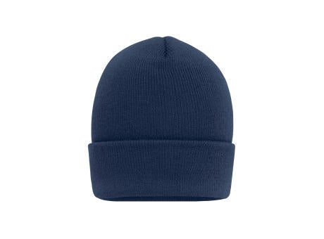 High Brim Beanie - Klassische Strickmütze mit extra breitem Umschlag