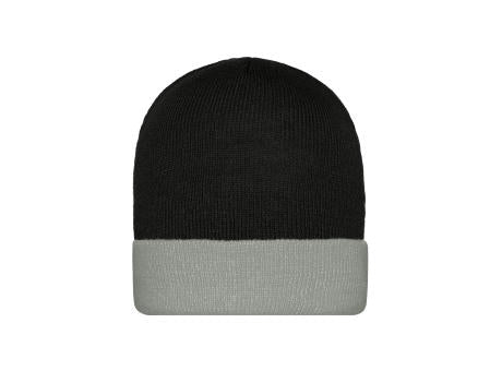 Knitted Cap - Klassische Strickmütze mit Umschlag