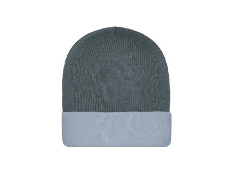 Knitted Cap - Klassische Strickmütze mit Umschlag