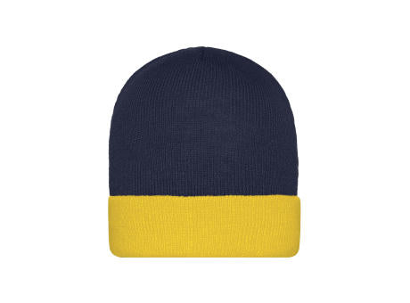 Knitted Cap - Klassische Strickmütze mit Umschlag