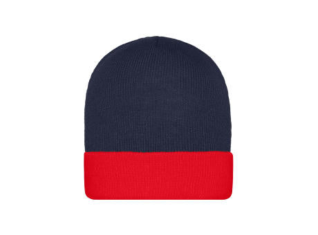 Knitted Cap - Klassische Strickmütze mit Umschlag