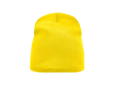 Beanie No.1 - Enganliegende Strickmütze ohne Umschlag