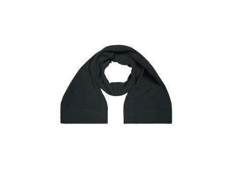 Microfleece Scarf - Eleganter Fleece Schal mit umgenähten Enden und Ziernaht