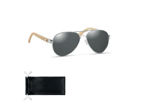 Sonnenbrille Bambus