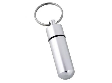 Pillendose mit Schlüsselring