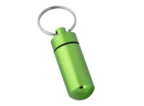 Pillendose mit Schlüsselring
