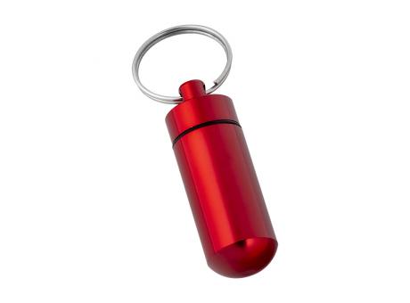 Pillendose mit Schlüsselring