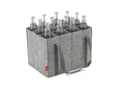Flaschentasche aus Filz für 12 Flaschen