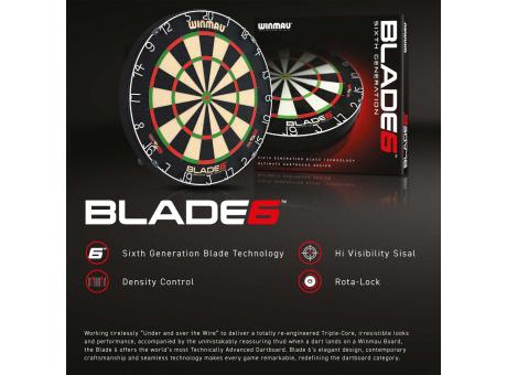 Dartboard Winmau Blade 6 | Inkl. Bedruckung