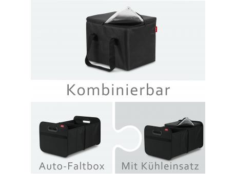 Kühltasche / Kühleinsatz für „Auto-Faltbox (AD320), schwarz