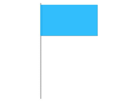 Papierfahnen, blau