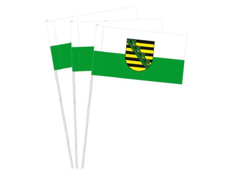 Papierfahnen, Sachsen