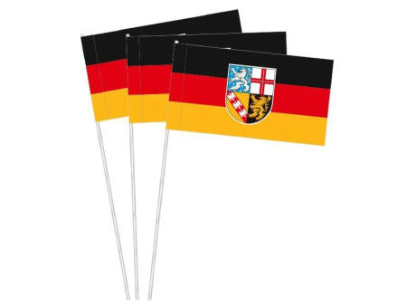 Papierfahnen, Saarland