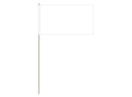 Papierfahnen, weiß