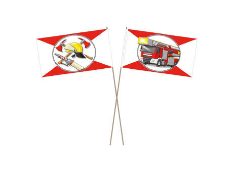 Papierfahnen, Feuerwehr Neu