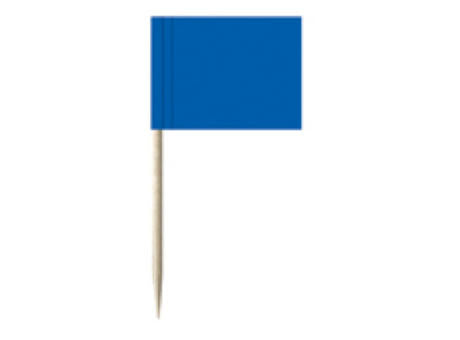Minifahnen, blau