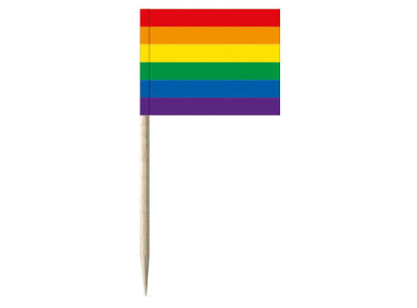 Minifahnen, Regenbogen, Pride
