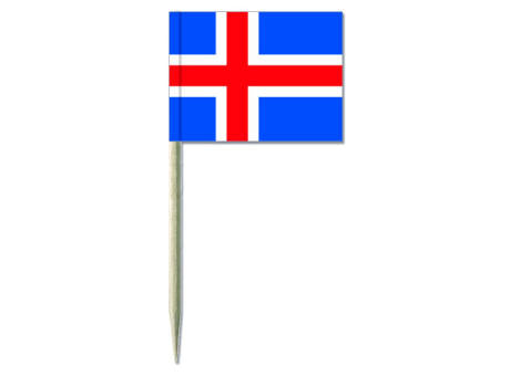 Minifahnen, Island