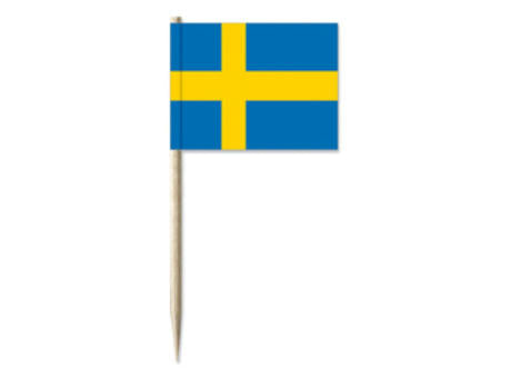 Minifahnen, Schweden