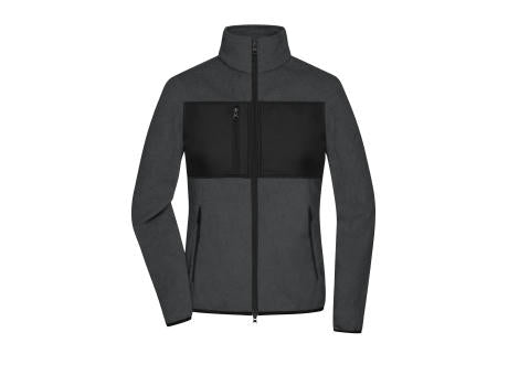 Ladies' Fleece Jacket GRS - Fleecejacke im Materialmix