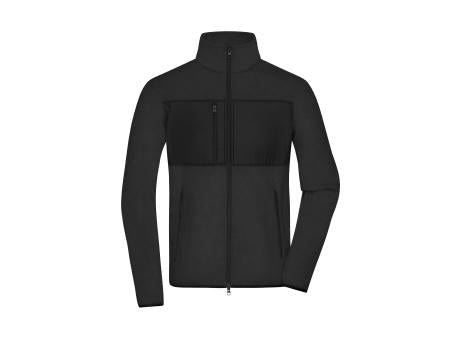 Men's Fleece Jacket GRS - Fleecejacke im Materialmix
