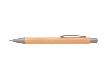 RIVET Bambus Druckkugelschreiber mit Metallklip
