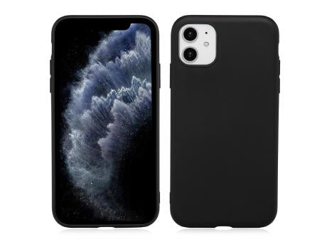 Handy Hülle iPhone™ 11 Monkey Soft Slim Case TPU Silikon matt schwarz