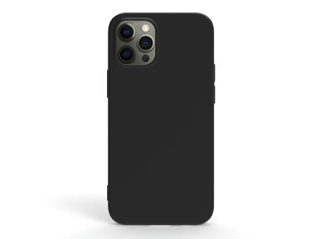 Handy Hülle iPhone™ 12 pro max Monkey Soft Slim Case TPU Silikon matt schwarz