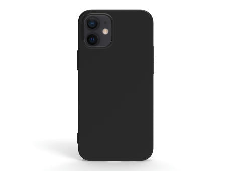 Handy Hülle iPhone™ 12 mini Monkey Soft Slim Case TPU Silikon matt schwarz
