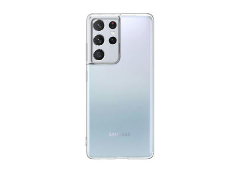 Handy Hülle Galaxy™ S21 Ultra Monkey Soft Slim Case TPU Silikon matt schwarz