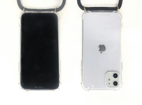 Handykette Handy Hülle iPhone™ 11 Parrot Necklace Case TPU/PC transparent mit Kordel
