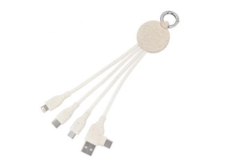 Umweltfreundliches Ladekabel 3in1