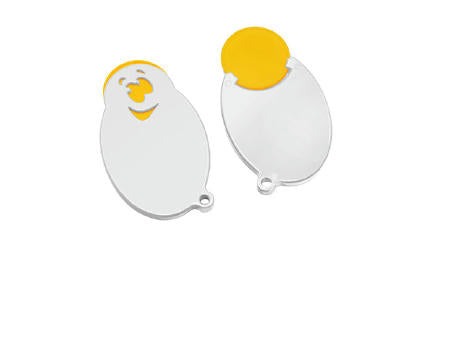 Chiphalter mit 1€-Chip "Gesicht"