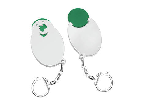 Chiphalter mit 1€-Chip "Gesicht"