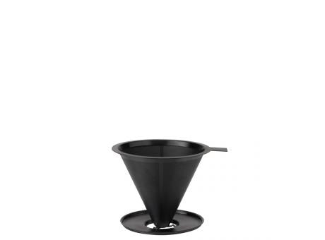 Stelton Nohr slow brew Kaffeefilter black metallic