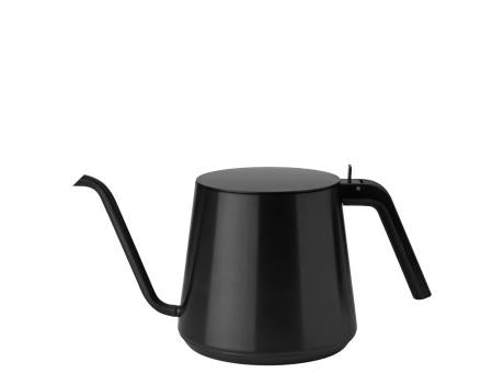 Stelton Nohr Gooseneck Wasserkessel black metallic