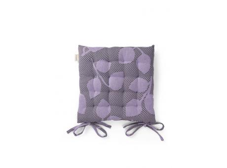 Rosendahl Textiles Outdoor Natura Sitzkissen 40x4x40 cm grün lavendelblau