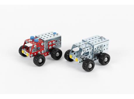 Metal Kit Feuerwehr Bus