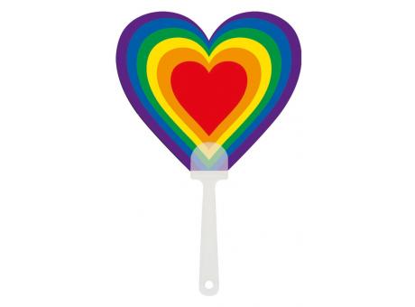 Regenbogen Handfächer Pride