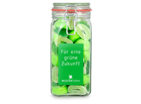Bügelglas L Grün